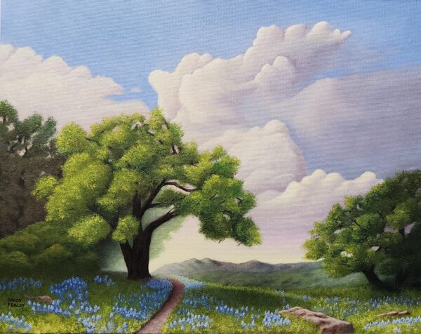 April Morning - Class Project, Layne Johnson's Colors Class — original painting by Daron Fraley