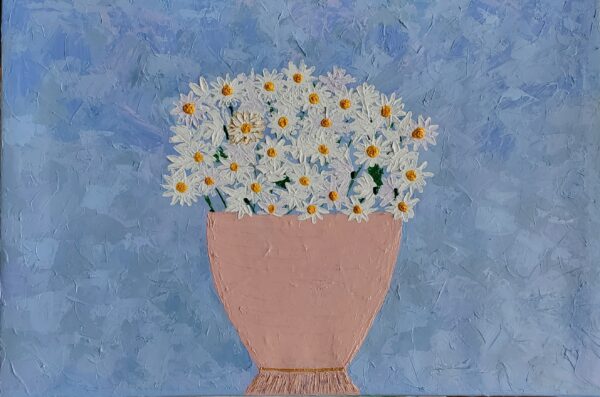 Daisies — original painting by Daron Fraley