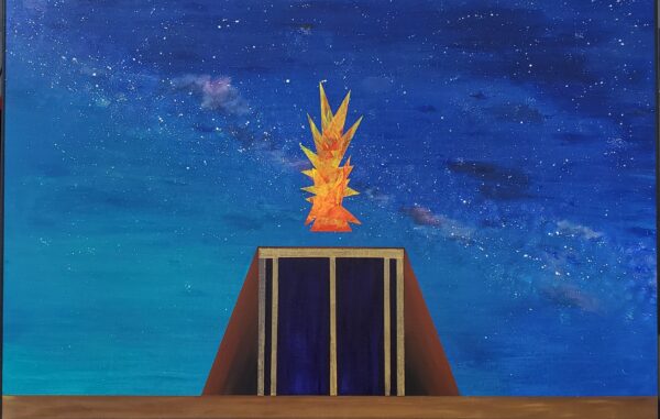 fire by night Fire by Night — original painting by Daron Fraley
