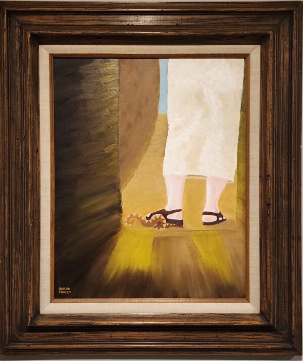 auto draft He Shall Bruise Thy Head — original painting by Daron Fraley
