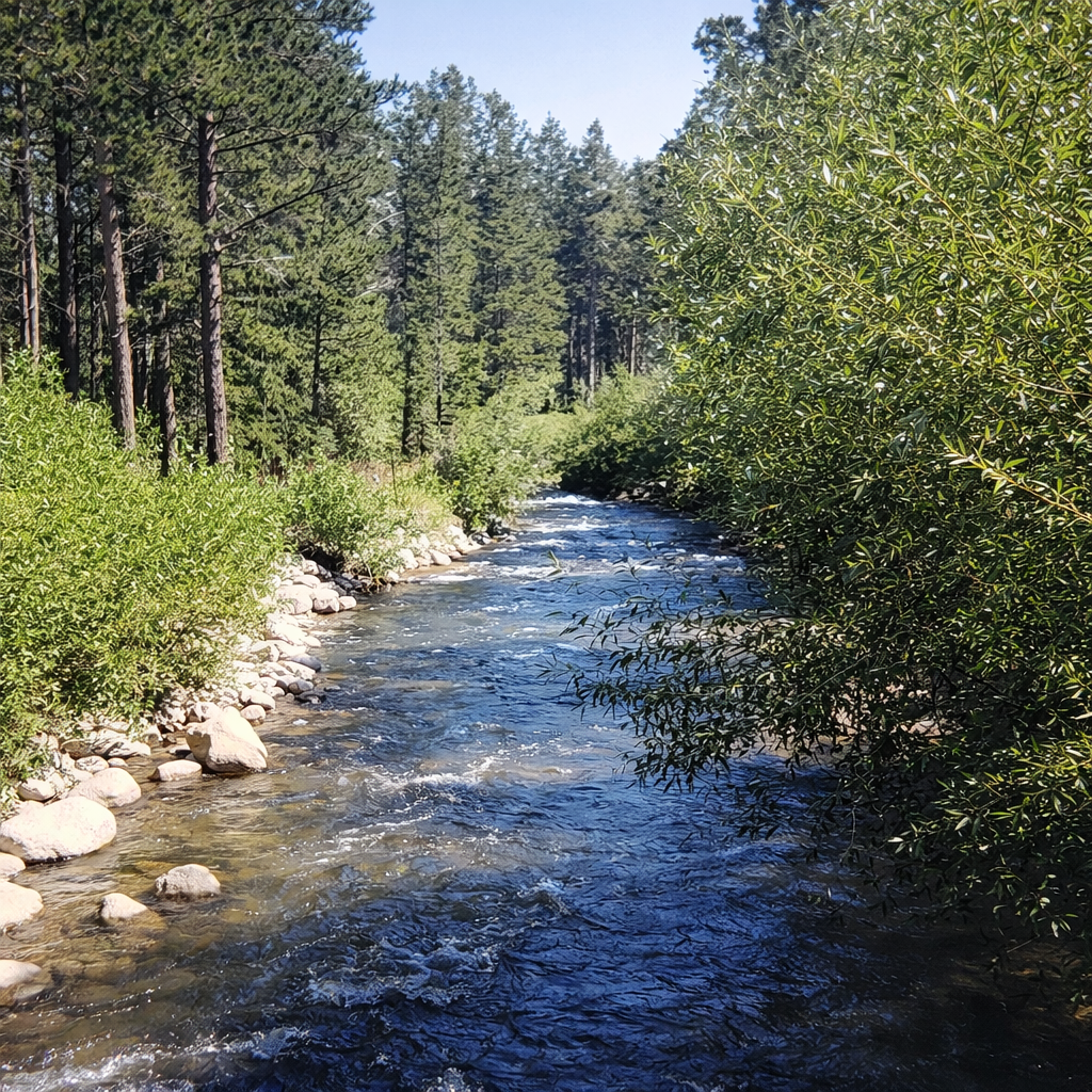 North Piney Creek reference photo, Story Wyoming
