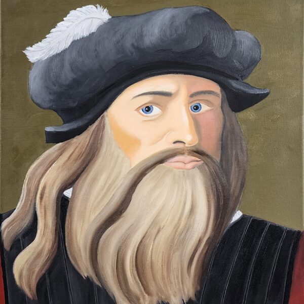 Renaissance Man — original painting by Daron Fraley