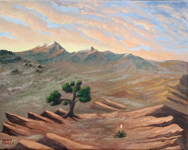 study of dad's painting Study of Dad's Painting — original painting by Daron Fraley