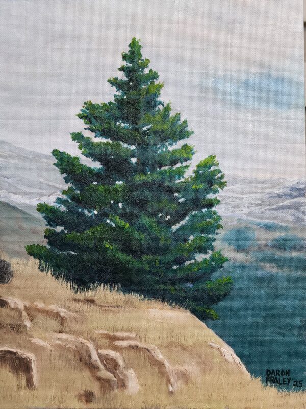 tisch academy pine tree exercise Tisch Academy Pine Tree Exercise — original painting by Daron Fraley